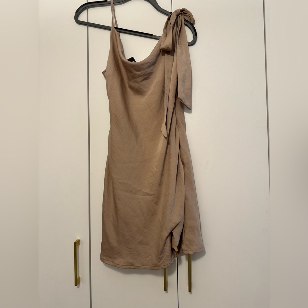 Brown Nasty Gal Mini Dress